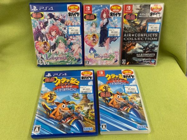 新作TVゲーム8月1日(木)発売　PS4/スイッチ｢オメガラビリンスライフ/ラビリンスライフ｣｢クラッシュバンディクーレーシング ブッとびニトロ！｣など!!(=ﾟωﾟ)ﾉ