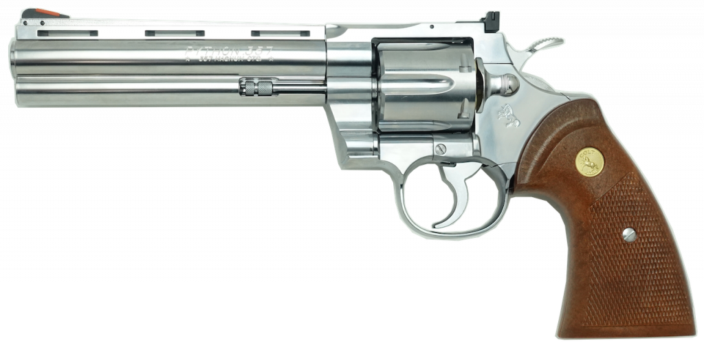 「Colt Python 6inch ステンレス」入荷