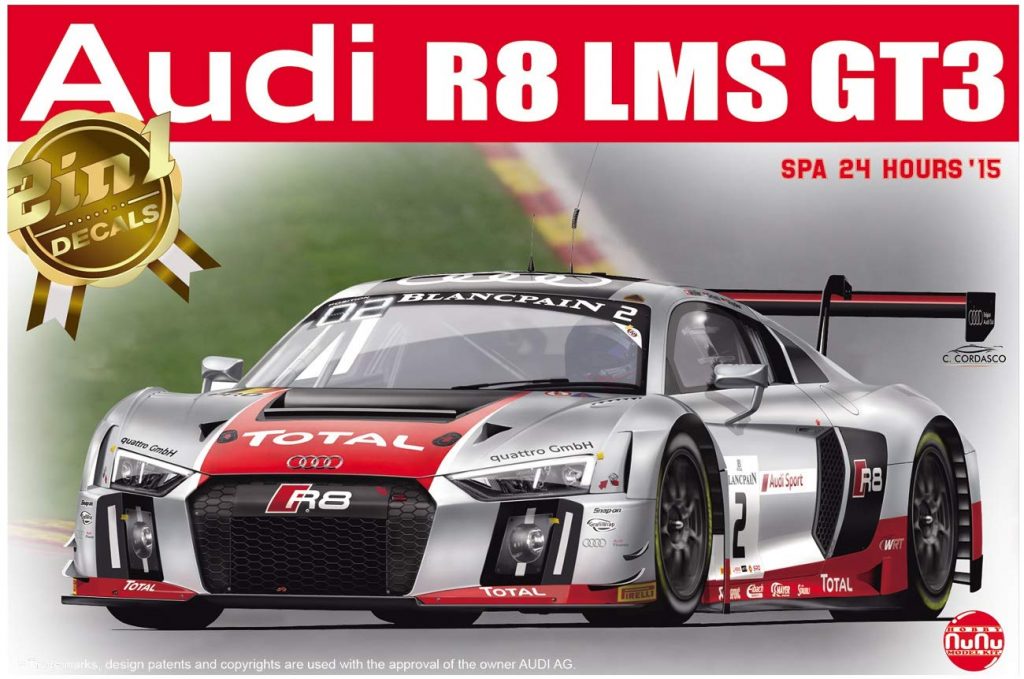 「1/24 レーシングシリーズ アウディ R8 LMS GT3」入荷