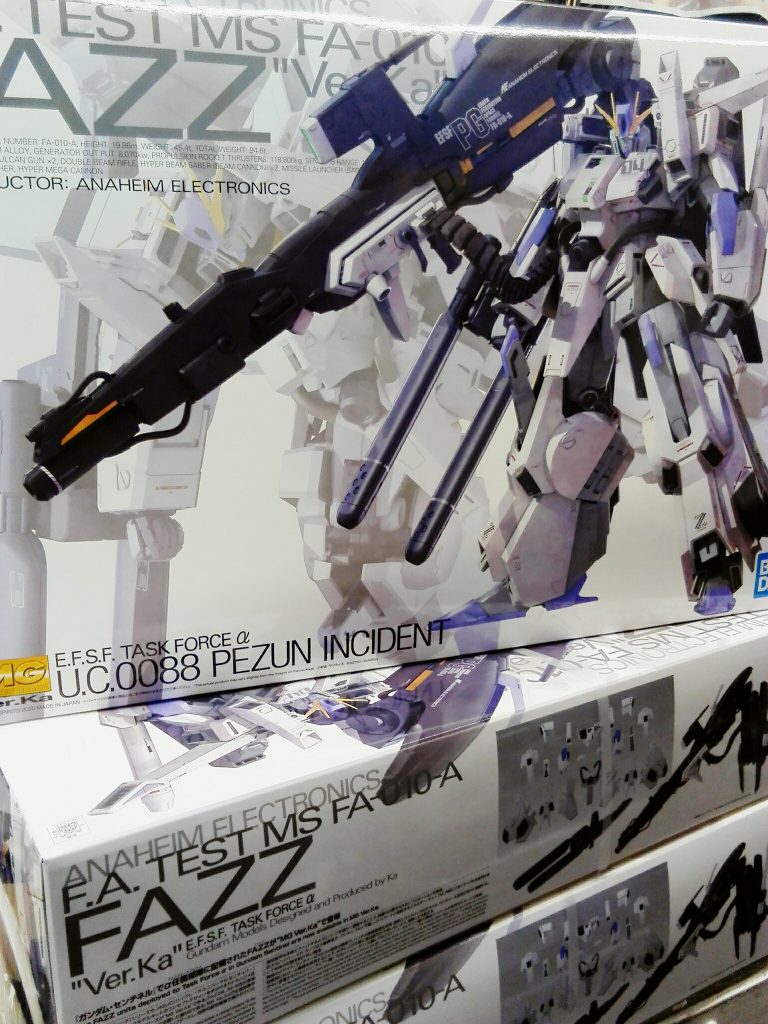 MG 1/100 FAZZ Ver.Ka　再入荷いたしました！