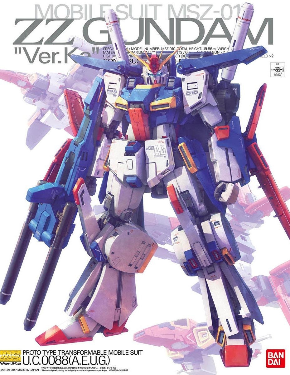 「MG 1/100 ダブルゼータガンダムVer.Ka」再販入荷