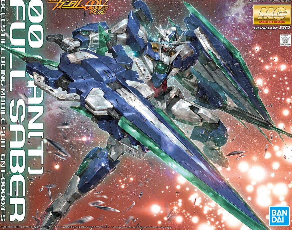 「MG 1/100 ダブルオークアンタフルセイバー」再販入荷