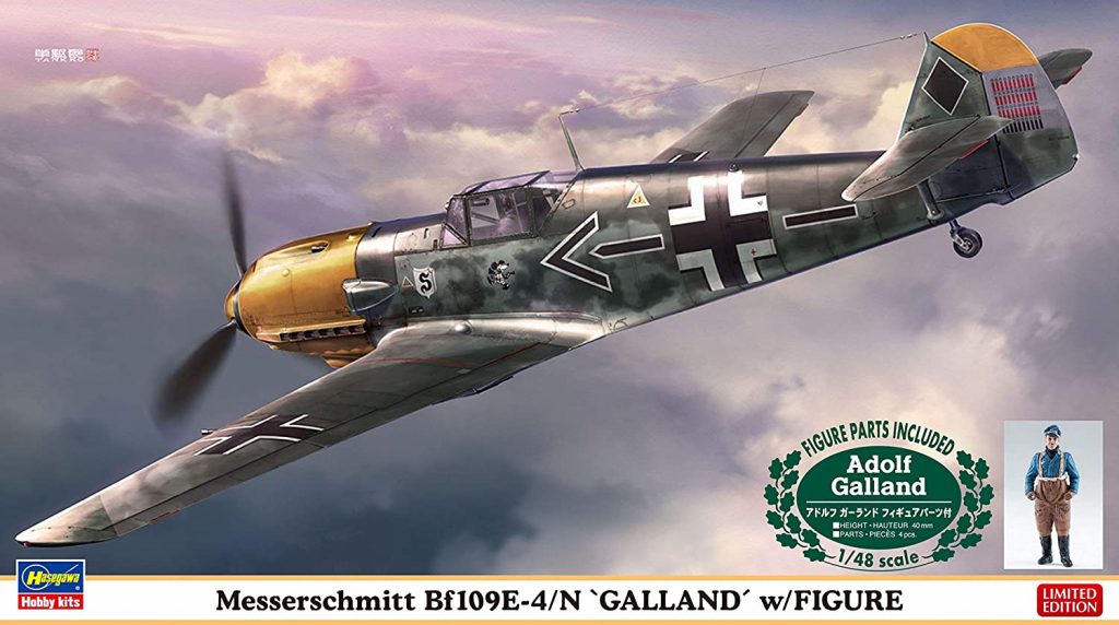 「メッサーシュミット Bf109E-4/N `ガーランド` w」入荷