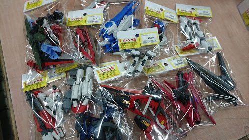 追加しました　ガンプラ　ジャンク品　まとめ売り