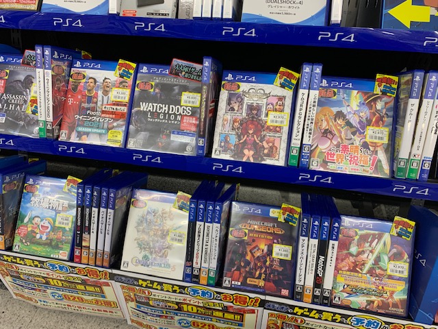 新品PS4ゲームソフト特価コーナー更新入りました!!(=ﾟωﾟ)ﾉ