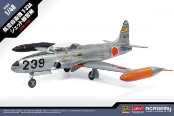 「1/48 航空自衛隊 T-33A ジェット練習機」入荷