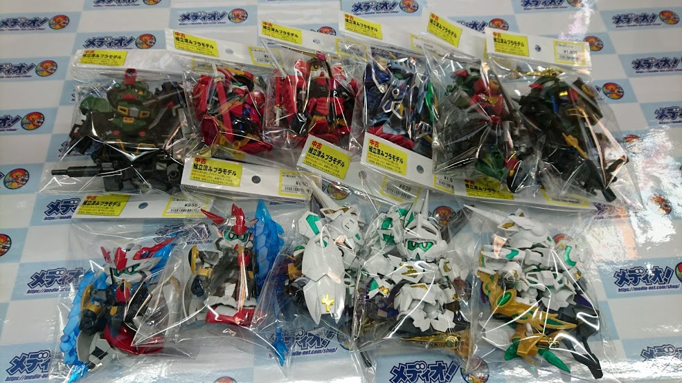 組立済みガンプラ買い取りました！