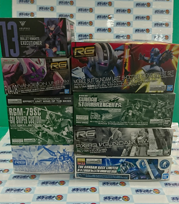 ガンプラ、キャラプラ多数買い取りました！！