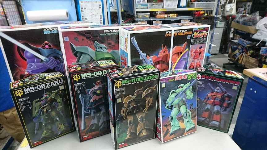 レトロなガンプラ、買い取りました！！