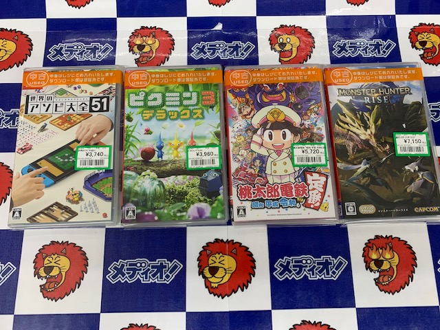 スイッチなゲームソフト買い取りました!!(=ﾟωﾟ)ﾉ