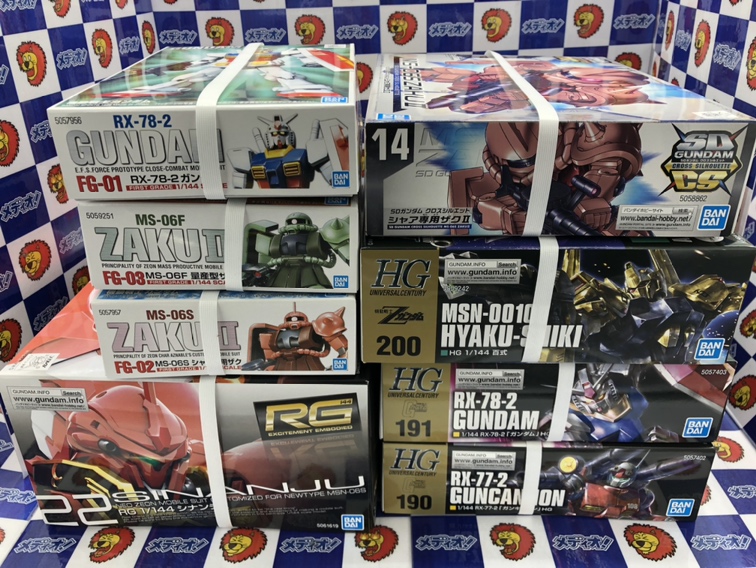 ガンプラ再生産いろいろ再入荷しました！！