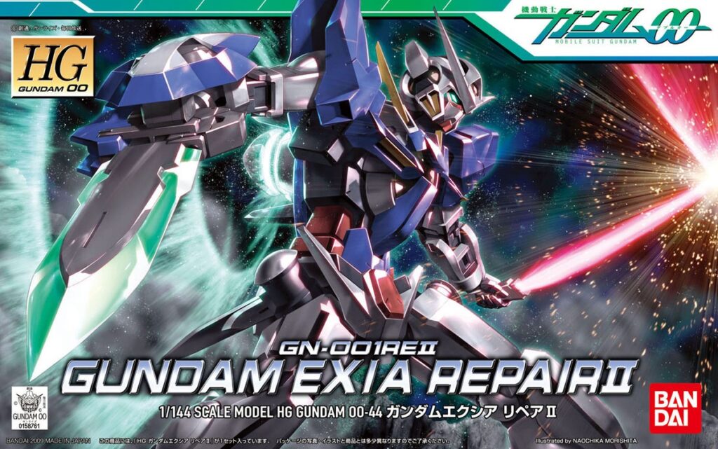 「HG 1/144 ガンダムエクシア リペアII」再販入荷