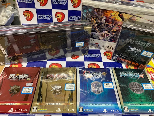 PS4｢軌跡シリーズ｣買い取りました!!(=ﾟωﾟ)ﾉ