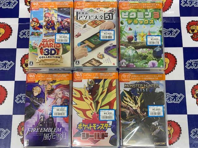 スイッチなゲームソフト買い取りました!!(=ﾟωﾟ)ﾉ