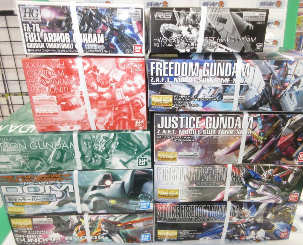 ガンプラ＆キャラプラを買取させて頂きました！！