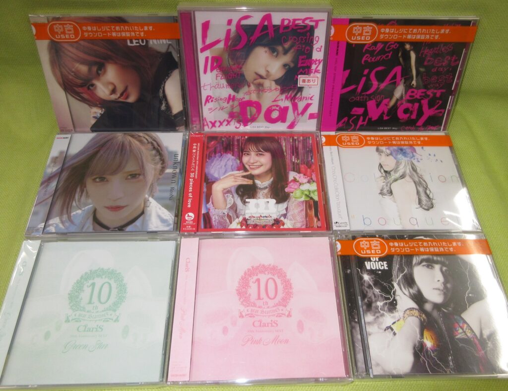 アニソンシンガー＆声優関連「アルバムCD」買取りました(≧Д≦)