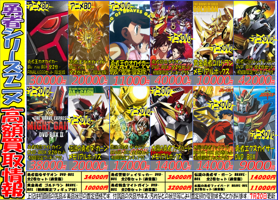 メーカー再生品 Dvd 太陽の勇者ファイバード 勇者シリーズ Box Brave アニメ News Elegantsite Gr