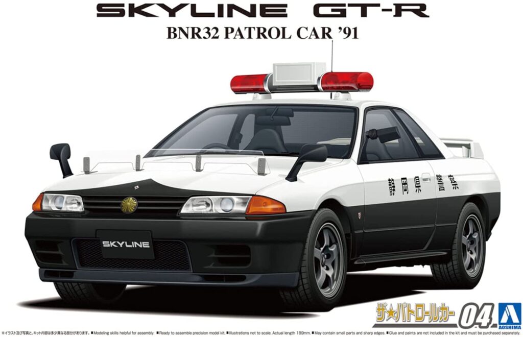 ニッサン BNR32 スカイラインGT-R パトロールカー `91