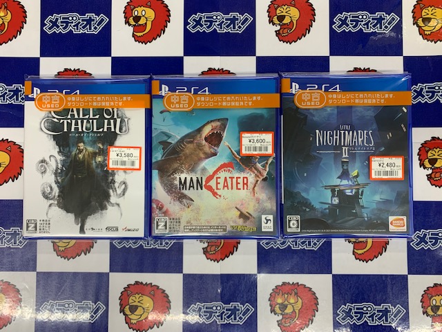 PS4なゲームソフト買い取りました!!(=ﾟωﾟ)ﾉ