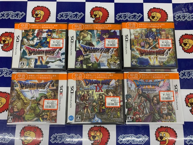 DS・3DSなゲームソフト買い取りました!!(=ﾟωﾟ)ﾉ