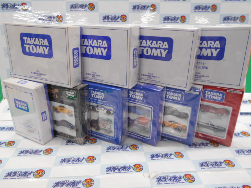 TAKARA TOMY(主にトミカ)関連商品を買い取らせていただきました。