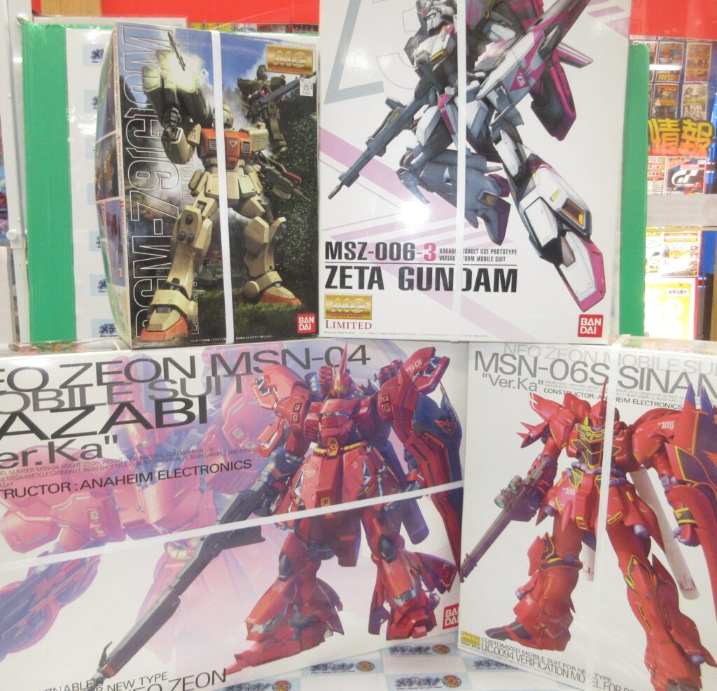 未組立「ガンプラ」を買取させて頂きました！！