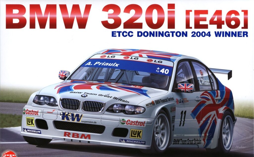 1/24 レーシングシリーズ BMW 320i E46 2004 ETCC ドニントン ウィナー メディオ!情報