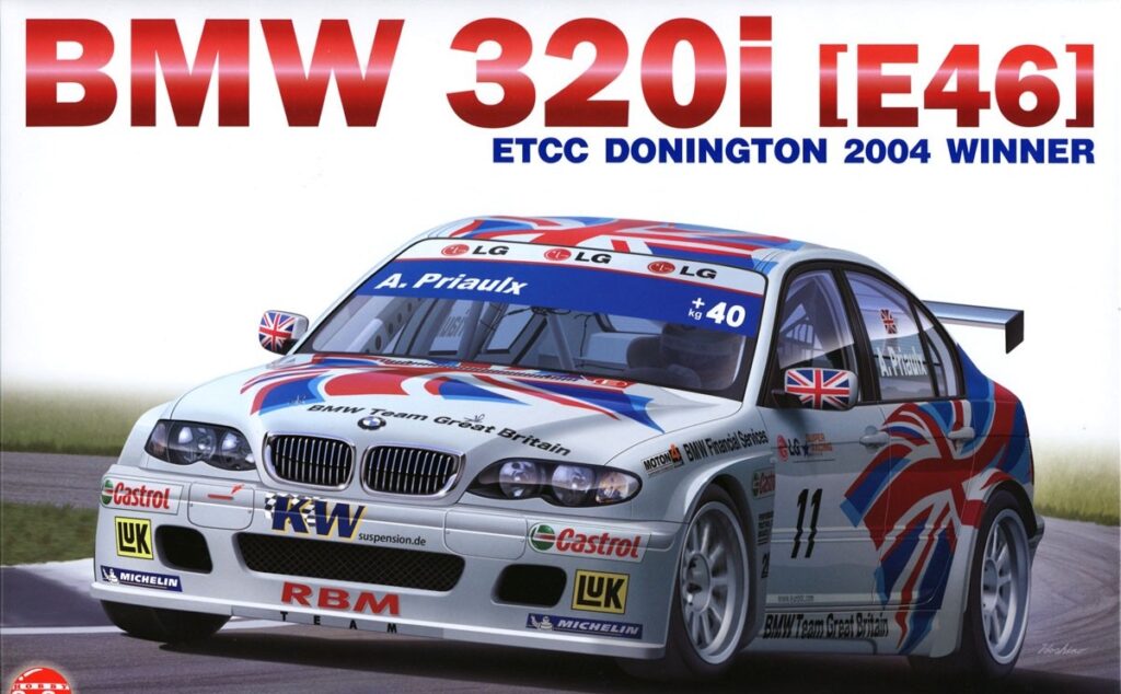 1/24 レーシングシリーズ BMW 320i E46 2004 ETCC ドニントン ウィナー