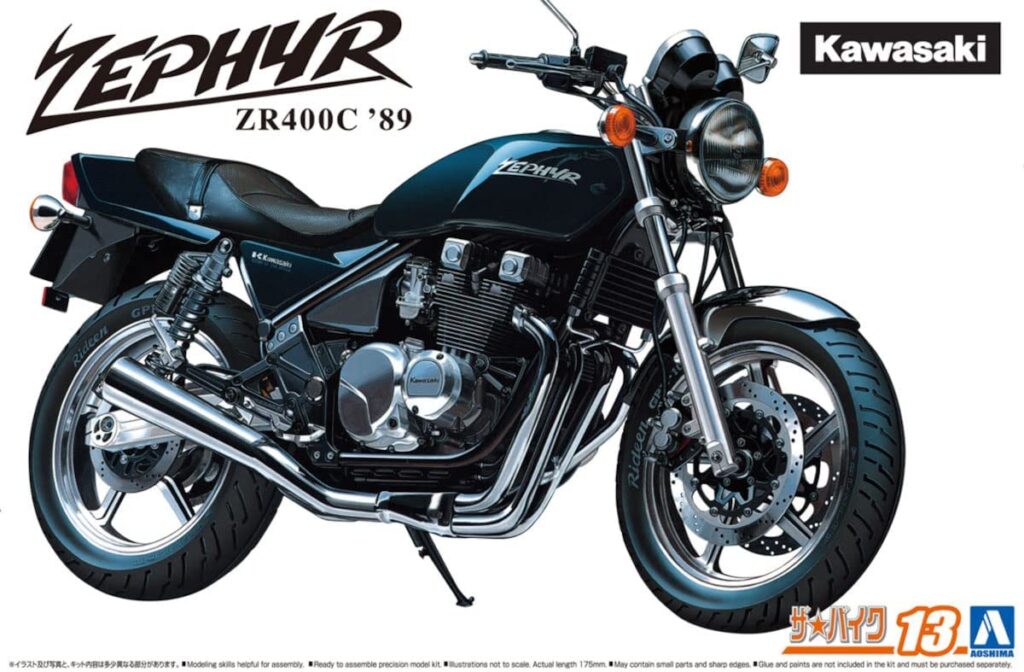 1/12 カワサキ ZR400C ZEPHYR `89