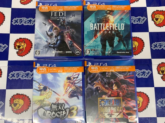 PS4なゲームソフト買い取りました!!(=ﾟωﾟ)ﾉ