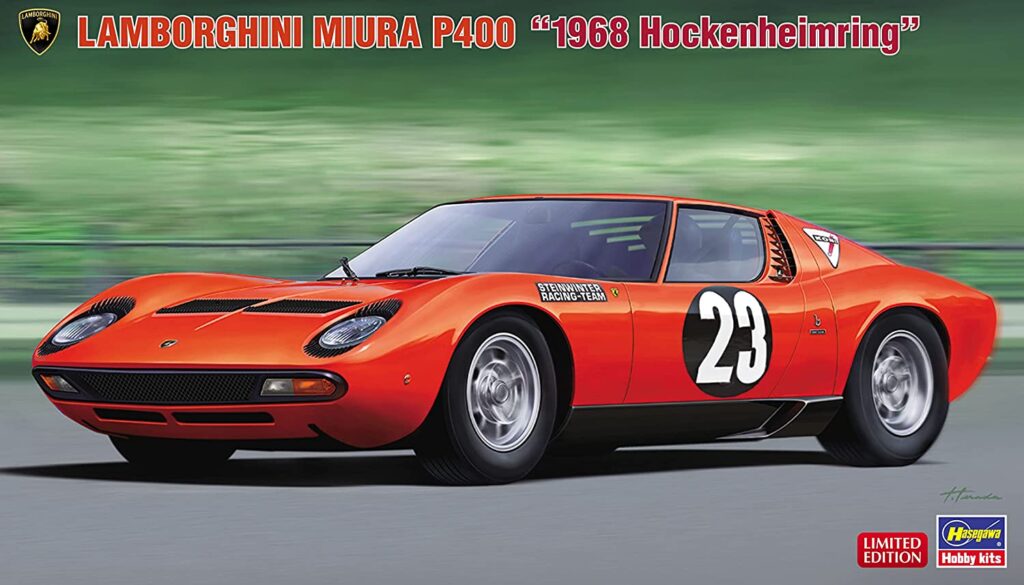 1/24 ランボルギーニ ミウラ P400 `1968 ホッケンハイムリンク