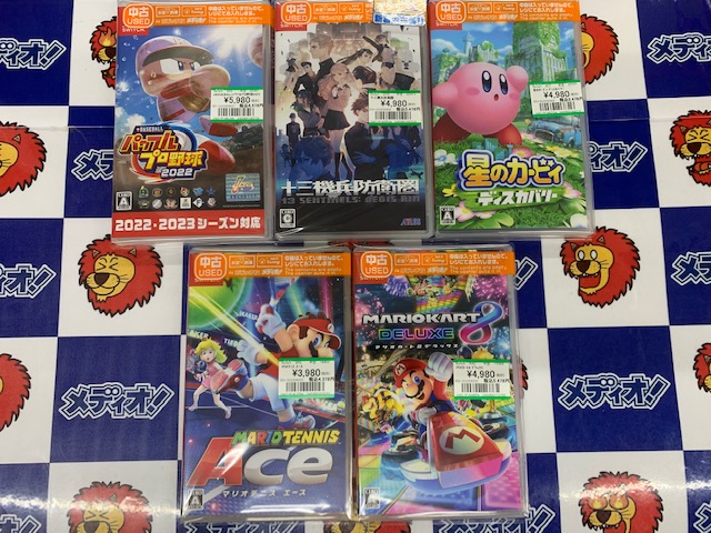 スイッチなゲームソフト買い取りました!!(=ﾟωﾟ)ﾉ