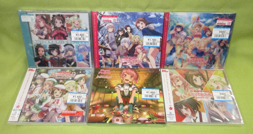 バンドリ関連「CD」を買取りましたヽ（≧ω≦）ノ