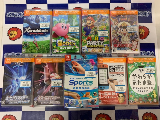 スイッチなゲームソフト買い取りました!!(=ﾟωﾟ)ﾉ