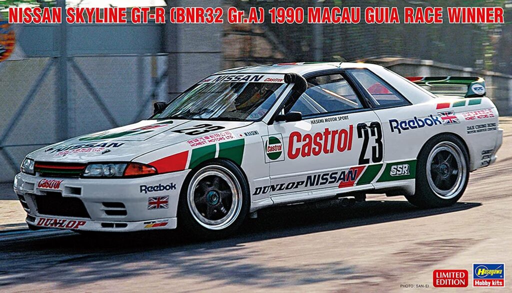 1/24 ニッサン スカイラインGT-R [BNR32 Gr.A仕様] 1990 マカオ ギア