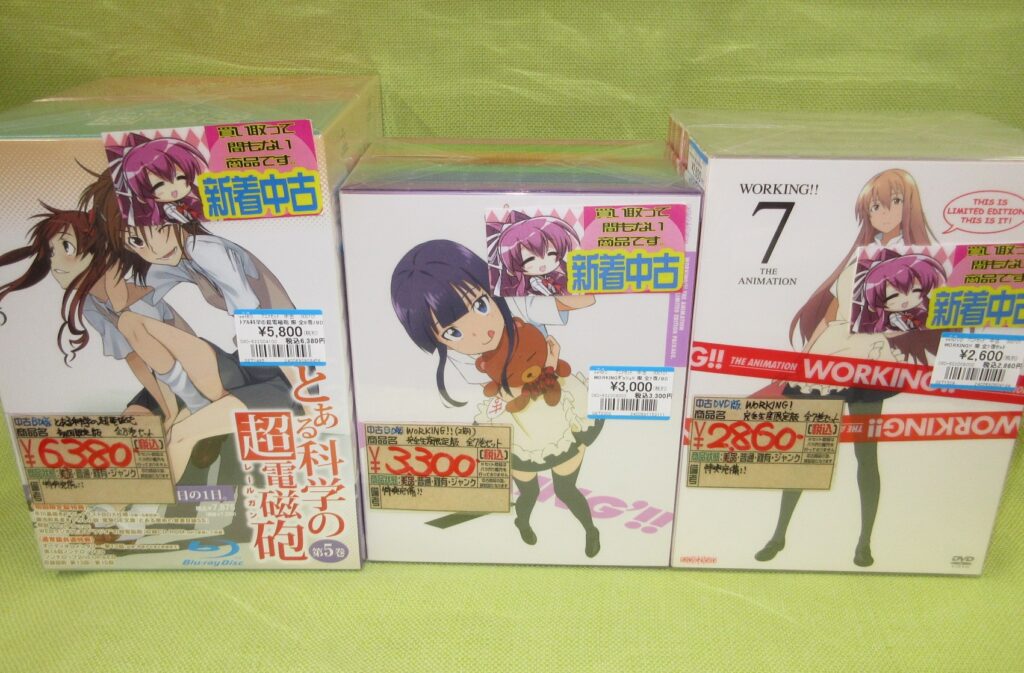 「アニメ全巻セット」を買取りました(◍•ᴗ•◍)♡ ✧*。