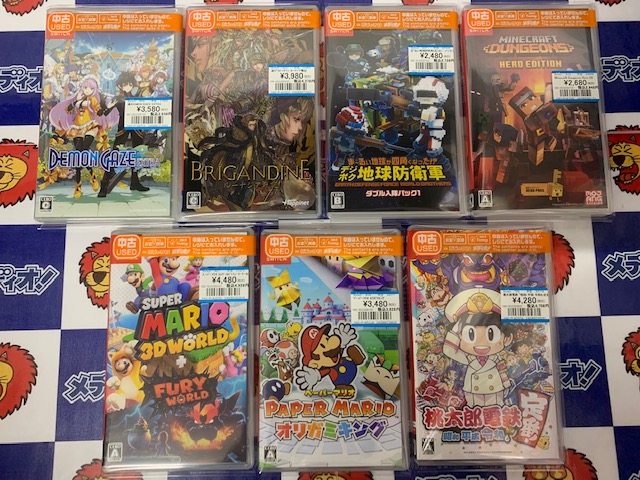 スイッチなゲームソフト買い取りました!!(=ﾟωﾟ)ﾉ