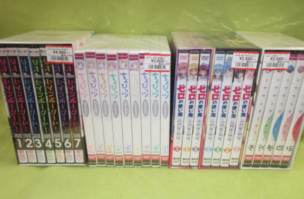 「アニメ全巻セット」買取りました(◍•ᴗ•◍)♡ ✧*。