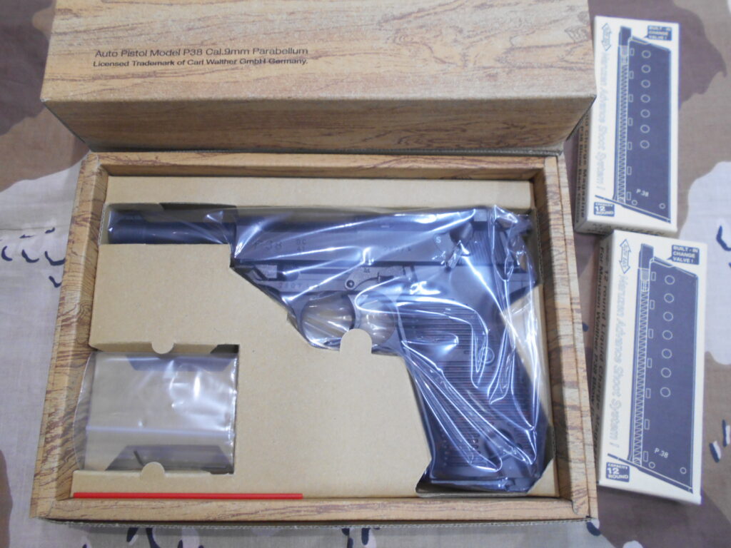 マルゼン「ワルサーP38」入荷しました！