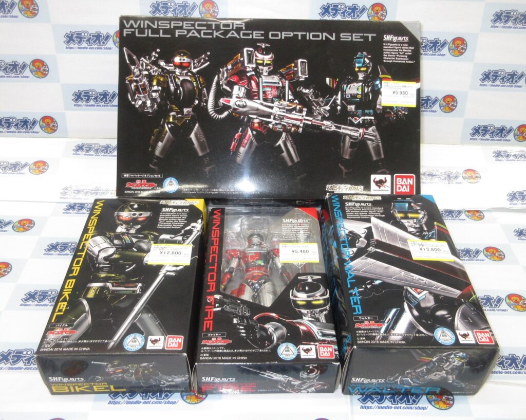 特警ウインスペクターの「S.H.Figuarts」買取りましたヽ(*´∇｀)ﾉ