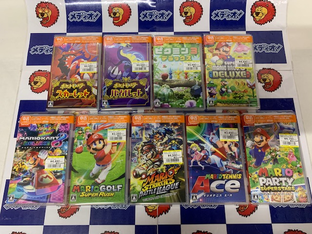 スイッチなゲームソフト買い取りました!!(=ﾟωﾟ)ﾉ