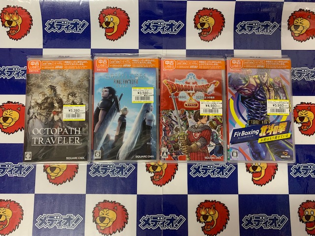 スイッチなゲームソフト買い取りました!!(=ﾟωﾟ)ﾉ