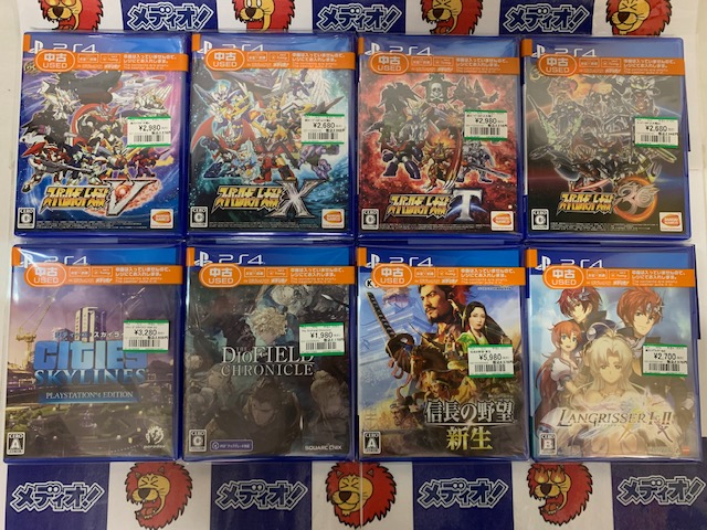 PS4なゲームソフト買い取りました!!(=ﾟωﾟ)ﾉ