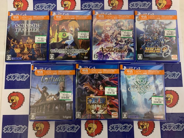 PS4なゲームソフト買い取りました!!(=ﾟωﾟ)ﾉ