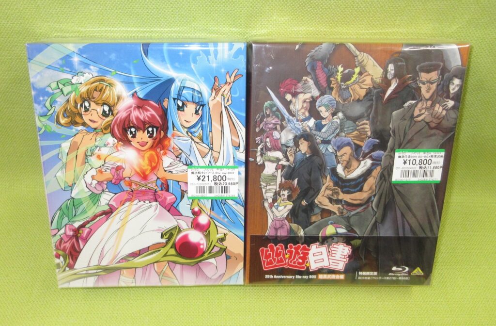 アニメのBlu-ray BOX等を買取りました(◍•ᴗ•◍)♡ ✧*。