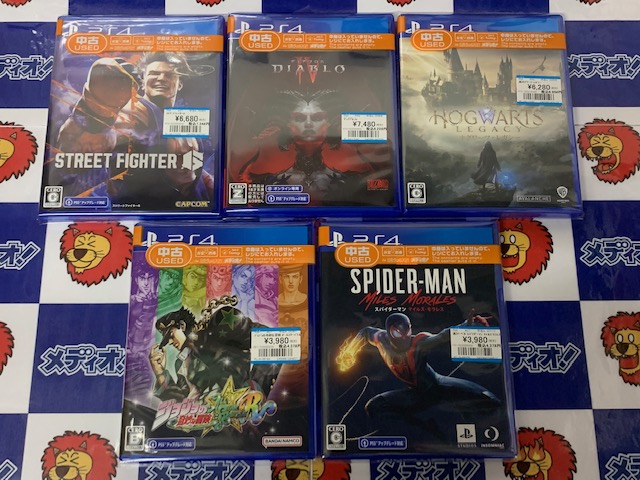 PS4なゲームソフト買い取りました!!(=ﾟωﾟ)ﾉ