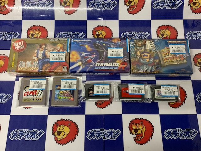 GB/GBAなレトロゲーム買い取りました！(=ﾟωﾟ)ﾉ