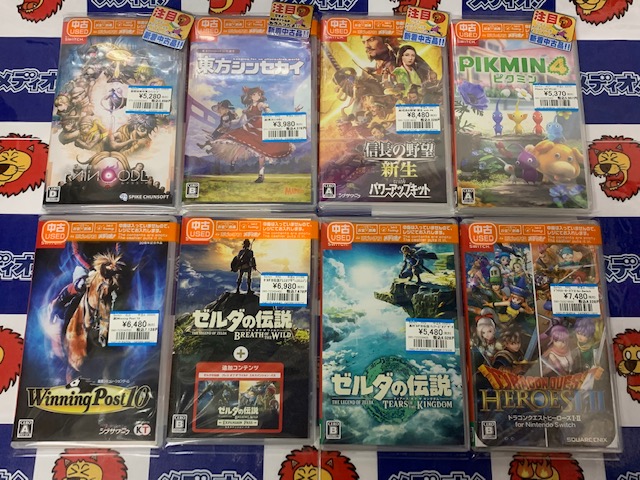 スイッチなゲームソフト買い取りました!!(=ﾟωﾟ)ﾉ