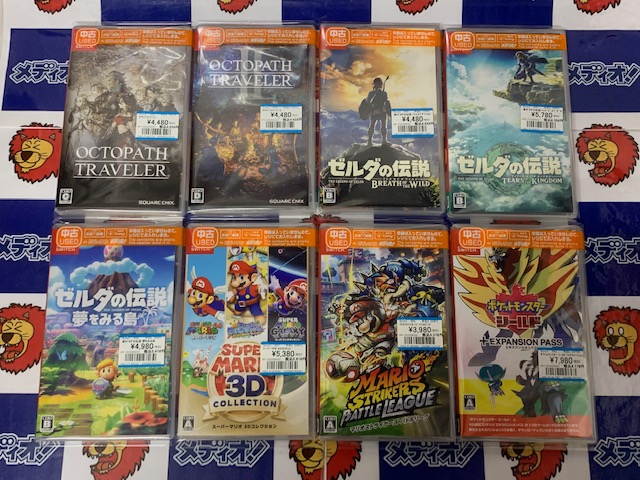 スイッチなゲームソフト買い取りました!!(=ﾟωﾟ)ﾉ