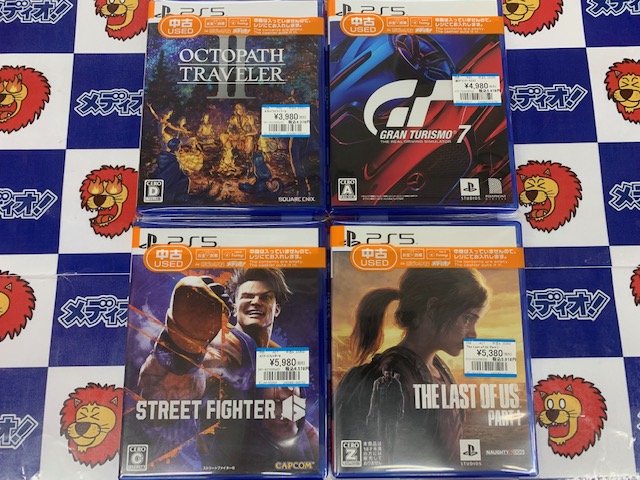 PS5なゲームソフト買い取りました!!(=ﾟωﾟ)ﾉ